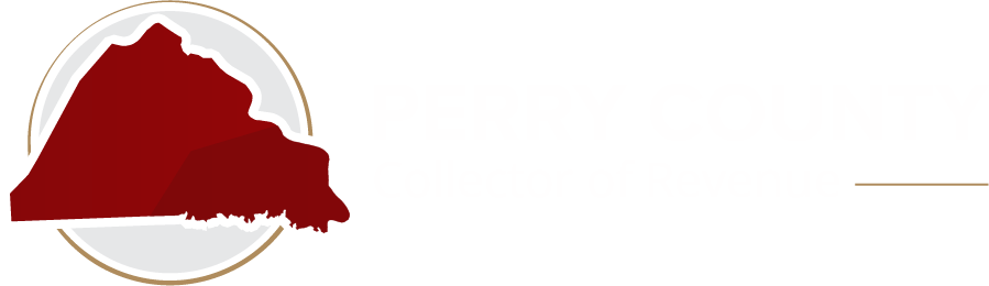 Perry County Collector of Revenue logo white